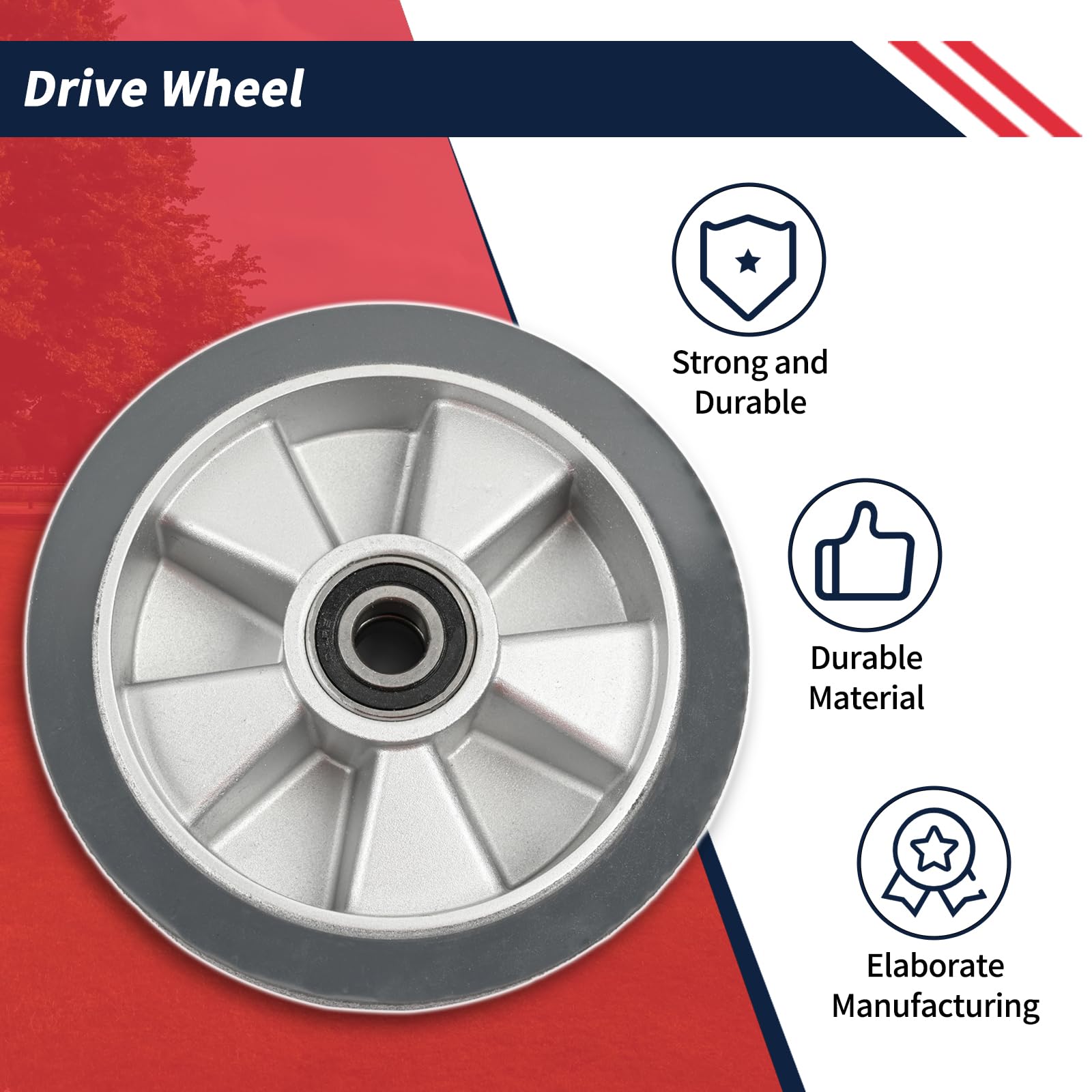 Amazon.com: Promrmr Drive Wheel Compatible with Tennant T3 T3+ T3e